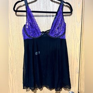 Babydoll lingerie, size 1X